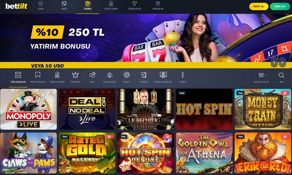 Bettilt Casino Promosyonları