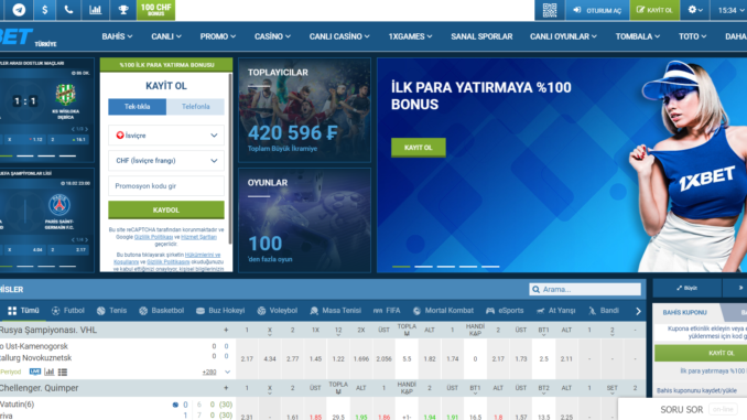1xBet Hindistan