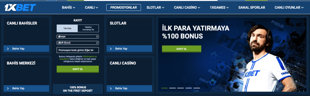 1xBet Promosyon Kodu Hindistan