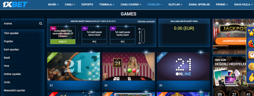 Suriye'de 1xBet Kaydı